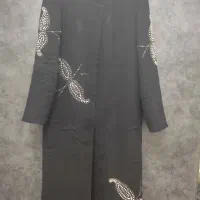 مانتو مزونی جنس کرپ مزونی جواهردوری