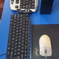 ۲کیبرد یه جفت باند و موس نو و بدون هیچ ایراد سالم|قطعات و لوازم جانبی رایانه|ملایر, |دیوار