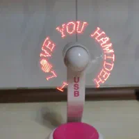 مینی پنکه ال ای دی نوشتاری متغیر|پنکه و تصفیه‌کنندهٔ هوا|تبریز, |دیوار