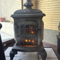 بخاری چدنی هیزمی