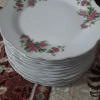 چینی گل سرخ قدیمی|ظروف سرو و پذیرایی|نیشابور, مدرس|دیوار