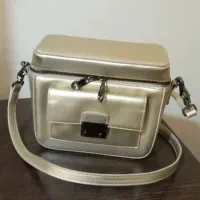 کیف رودوشی طلایی