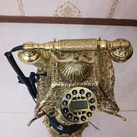 تلفن ایستاده برنجی|صنایع دستی و سایر لوازم تزئینی|تهران, خاک سفید|دیوار