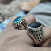 دو عدد انگشتر نقره فروش فوری