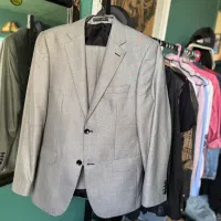 کت شلوار طوسی ترک