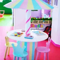 میز چتردار کودک / شادلین