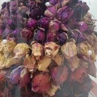 ۱۵۰ عدد گل رز خشک طبیعی بهترین هدیه ولنتاین|گل مصنوعی|نظرآباد, رسالت|دیوار