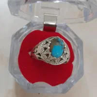 انگشتر نقره فیروزه نیشابوراصل
