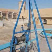 تخریب ساختمان وحفاری چاه اب وفاضلاب