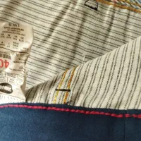 شلوار کتان سرمه‌ای