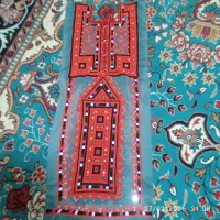 لباس بلوچی دوچ کامل اماده به خیاطی