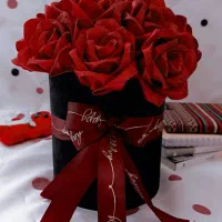 گل رز ربانی|گل مصنوعی|نیر (یزد), |دیوار