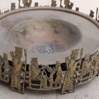 منقل برنج|کلکسیون اشیاء عتیقه|رفسنجان, |دیوار