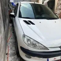 پژو ۲۰۶ تیپ ۲ مدل ۸۹ استثنایی|خودرو سواری و وانت|رشت, ساغری سازان|دیوار