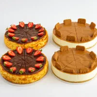 کیک و چیزکیک خانگی مخصوص کافه‌ها