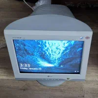 مانیتور رنگی مسطح اسمارت فلت ال جی  ۱۷ اینچ