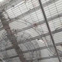 جوشکاری سقف کاذب رابیتس بندی و لاین نوری