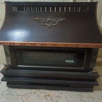 بخاری گازی طرح شومینه