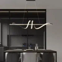 لوستر ‌سقفی خطی طرح افلاک|لوستر و چراغ آویز|تهران, شهرک چیتگر|دیوار