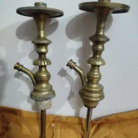 دو عدد تنه قلیان قدیمی