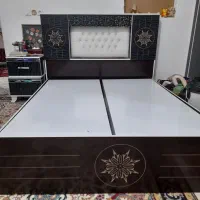 تخت خواب دونفره درحد نو|تخت و سرویس خواب|اهواز, الهائی|دیوار
