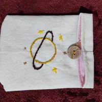 کیسه ی گلدوزی شده کار دست و تمیز