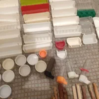 جا دونی جا آبی‌ جا غذایی و چوپ طوطی سان|لوازم جانبی حیوانات|رامهرمز, |دیوار