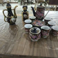 گلاب پاش و چاییدان و شیر خوری