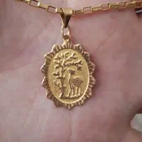 اول  دقیق  بخون  پلاک طلا