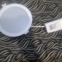 چراغ پنلی مازینور ۳۵و ۲۳ وات توکار گرد رنگ زرد