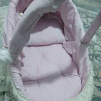 سبد نوزاد دخترانه شیک|کالسکه و لوازم جانبی|کوهدشت, |دیوار