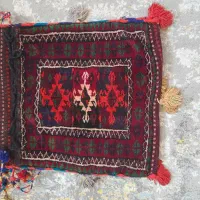 فروش خورجین دستباف سنتی قدیمی کمیاب و شیک|تابلو فرش|بجنورد, |دیوار