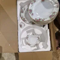 سرویس چینی زرین ایتالیا اف بیدگل آکبند|ظروف سرو و پذیرایی|تهران, جنت‌آباد شمالی|دیوار