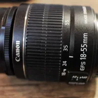 لنز دوربین عکاسی کنون ۵۵ ۲۵۰ و ۱۸ ۵۵|دوربین عکاسی و فیلم‌برداری|لاهیجان, شهرک سلمان فارسی|دیوار