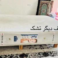 تخت خواب دو نفره با تشک طبی رویال و کفی تشک تخت|تخت و سرویس خواب|تهران, تهران‌نو|دیوار