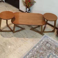 میز جلومبلی عسلی میز تی وی ساعت ایستاده کنارسالنی