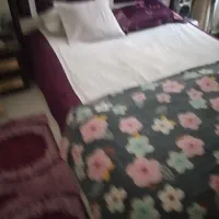 تخت خواب دونفره بادوکشو با پاف ۶ کشو بزرگ خوشخواب|تخت و سرویس خواب|فردیس, شهرک ارم|دیوار