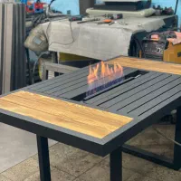 آتشدان گازی طرح‌ قاب دار