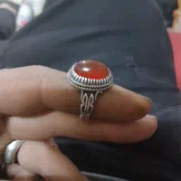 انگشتر عقیق دست ساز