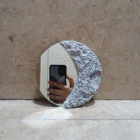 آینه طرح ماه