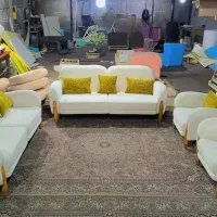 چند دست مبل اماده راحتی تخت خواب شو|مبلمان خانگی و میز عسلی|مشکیندشت, |دیوار