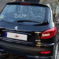 پژو 207 دنده ای مشکی 1402 صفرخشک|خودرو سواری و وانت|تهران, بهار|دیوار