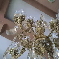 لوستر  برنز یک عدد|لوستر و چراغ آویز|قزوین, |دیوار