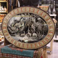 قاب قلمزنی|تابلو، نقاشی، عکس|شیراز, گلدشت معالی‌آباد|دیوار