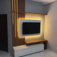 ساخت و نصب تی‌وی وال و دکور دیواری TV