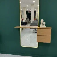 ست آینه بک لایت و کنسول دو کشو طرح تابان|آینه|مشهد, حجت|دیوار