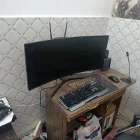 مانیتور خمیده گیمینگ 34 اینچ هیولا|قطعات و لوازم جانبی رایانه|قم, جهان بینی|دیوار