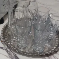 ۶ عدد لیوان با یه پارچ