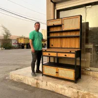 کافی بار|بوفه، ویترین، کنسول|اهواز, سپیدار|دیوار