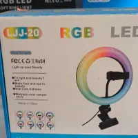 رینگ لایت گیره ای ۸ اینچی